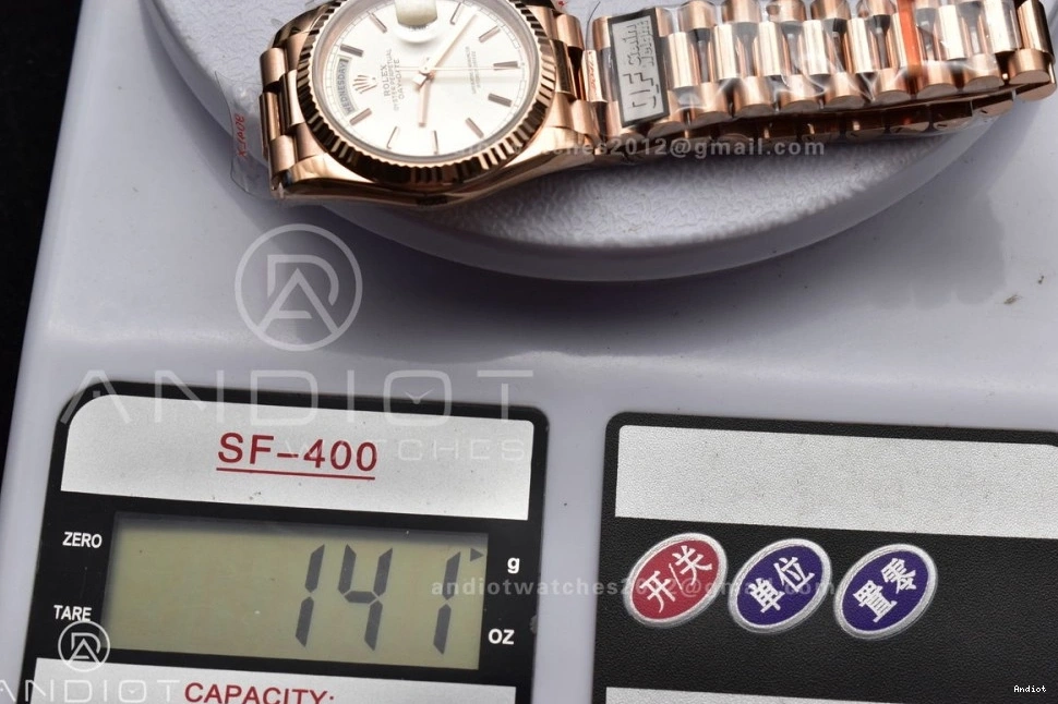 DayDate Weight) 36 Edition Silver Best V5 670 on SunProtective Bracelet Dial (Gain President RG vr3255 QF Steel 904L 0810